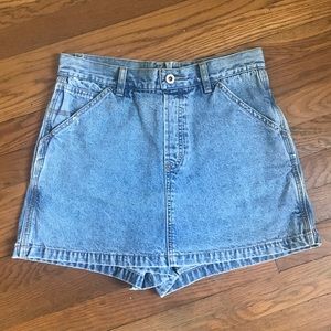 1990s Union Bay Denim Skort